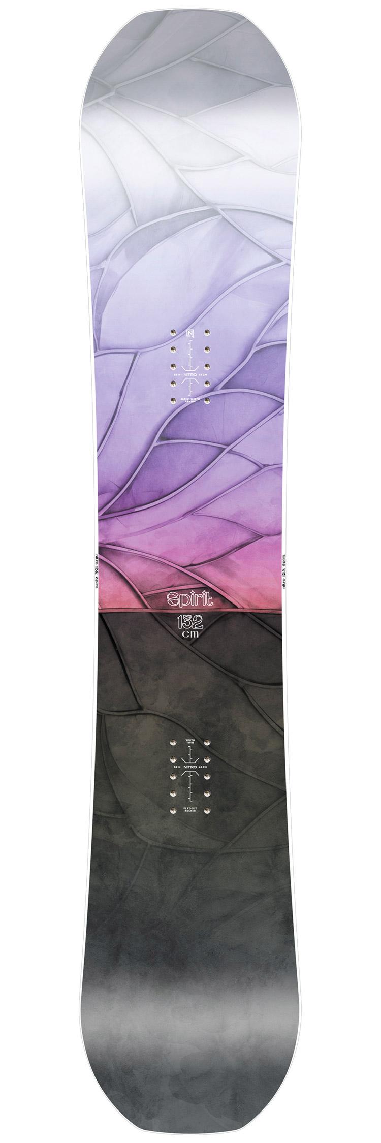 Nitro - Pack Snowboard Spirit Youth - 132 + Charger Micro Bag Kids - Snowboard