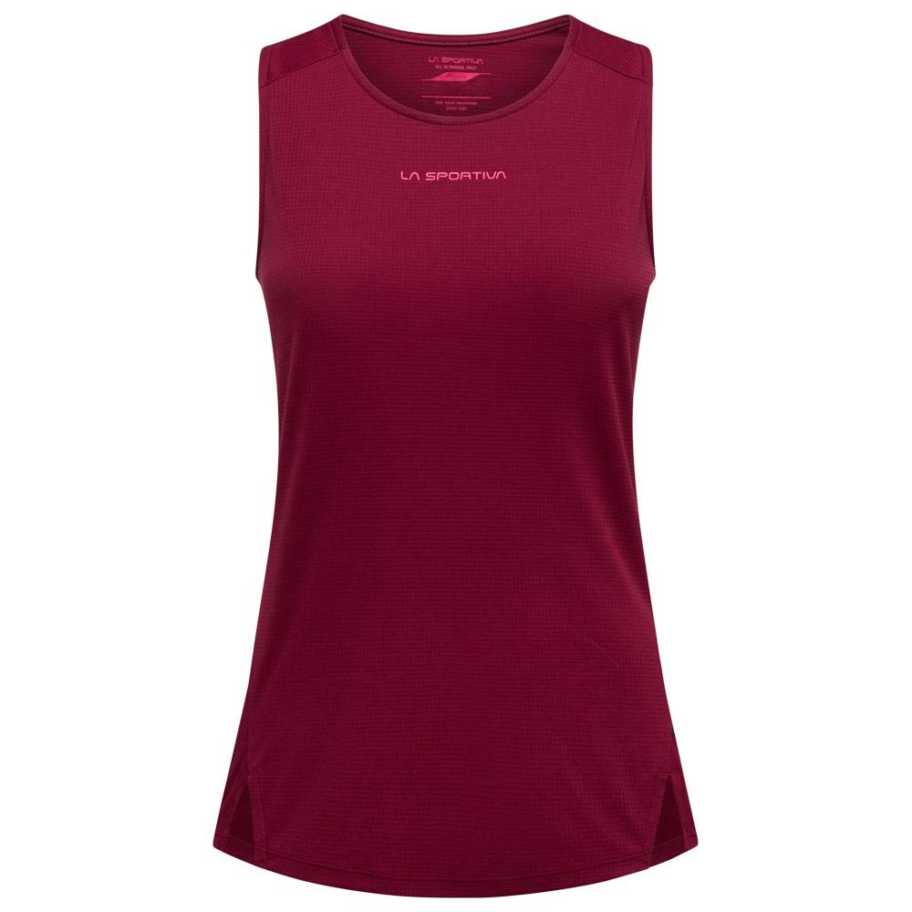 La Sportiva - Traverse Tank Redwood Azalea - M - Hiking tee-shirt