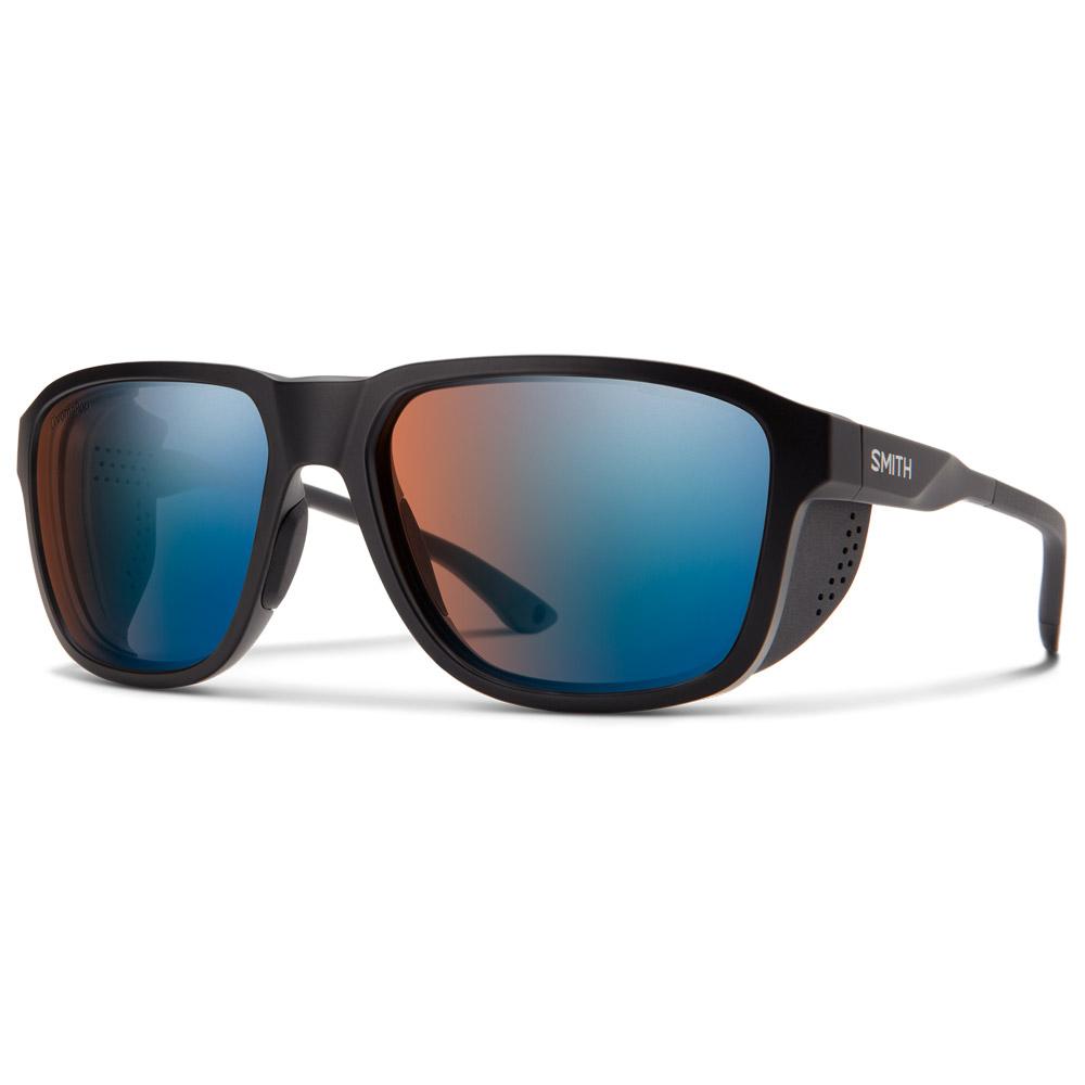 Smith - Embark Matte Black Chromapop Glacier Photochromic Copper Blue Mirror - Sunglasses