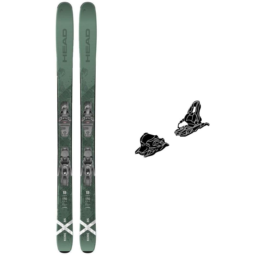 Head - Pack Ski Kore X 85 Lyt-Pr - 156 + Prw 11 Gw Br.90 Solid Black - Ski - Größe 156 - Schwarz - Herren - Glisshop.de