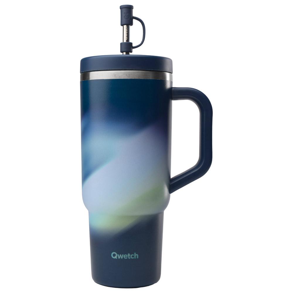 Qwetch - Travel Cup 900 ml Aura Bleu Nuit - Mug - Blau - Glisshop.de