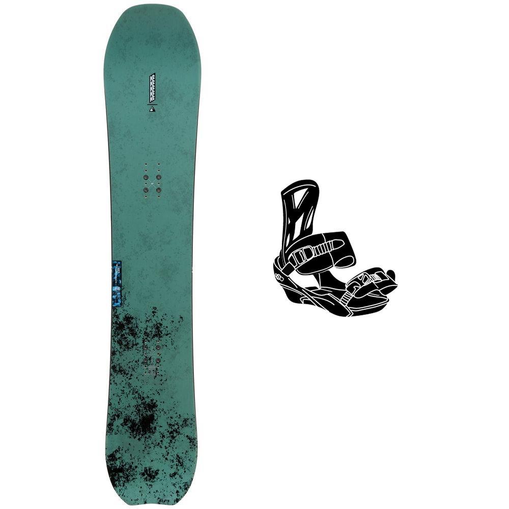 K2 - Snowboard set Commonwealth + bindings - Snowboard