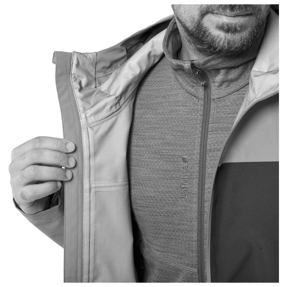 Lafuma Track 3L Jacket M Asphalte, veste imperméable homme