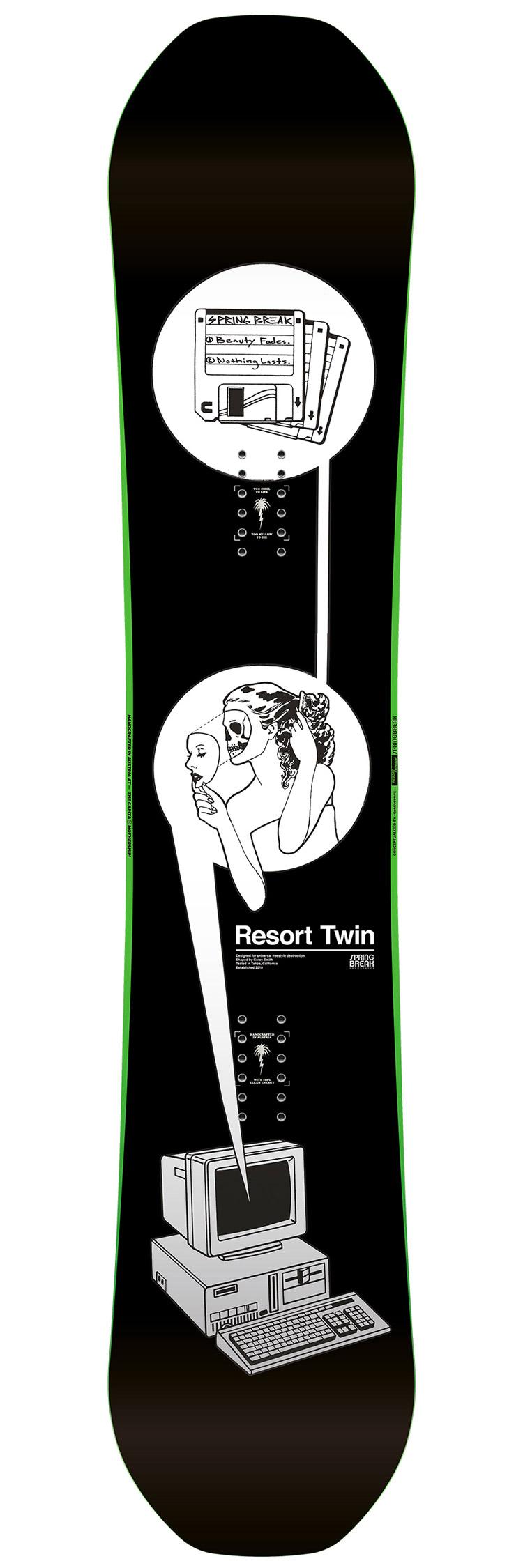 Capita - Resort Twin - 155W - Snowboard