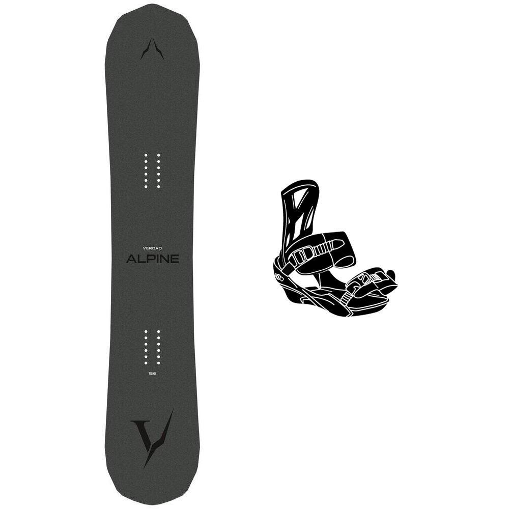 Verdad - Snowboard set Alpine + bindings - Snowboard