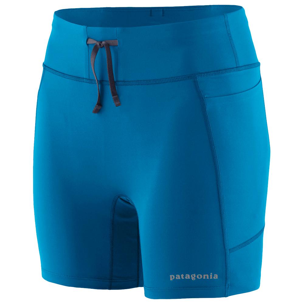 Patagonia - W's Endless Run Aquatic Blue - XS - Trail shorts