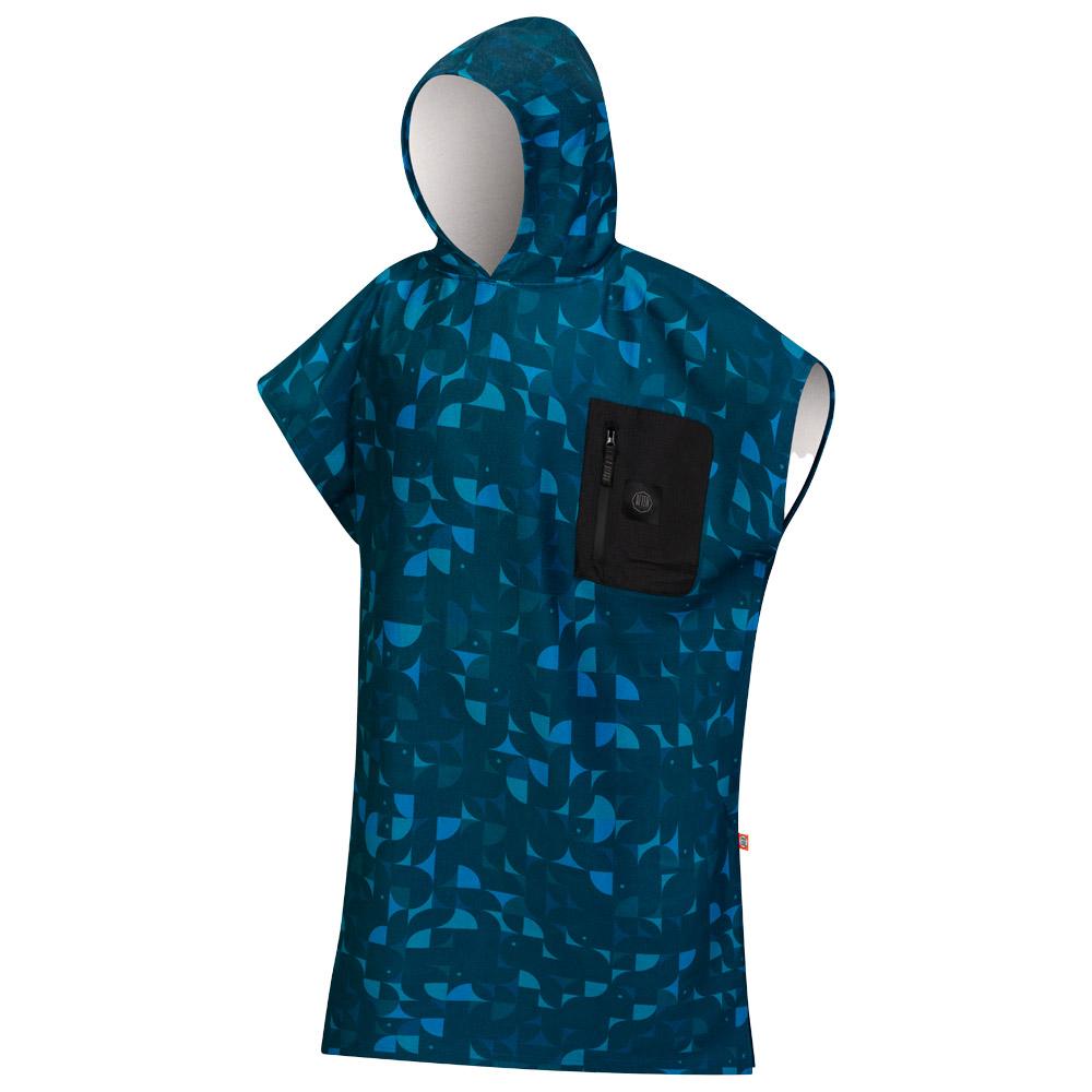 After Essentials - Tech Pocket Series Poncho Blue Star - Changing Robe
