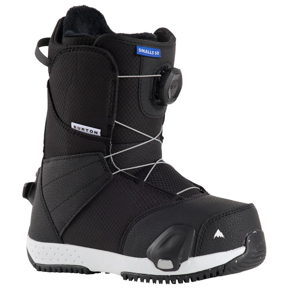Burton - Smalls Step On Black - 5K - Stiefel - Größe 5K - Schwarz - Glisshop.de