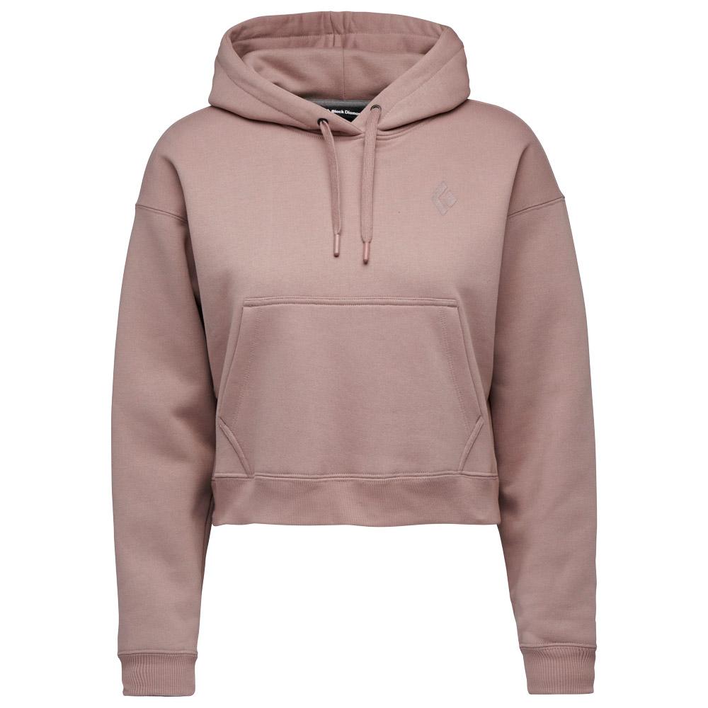 Black Diamond - W Crop Po Pale Mauve - M - Kletter-Sweatshirt - Größe M - Pale Mauve - Damen - Glisshop.de