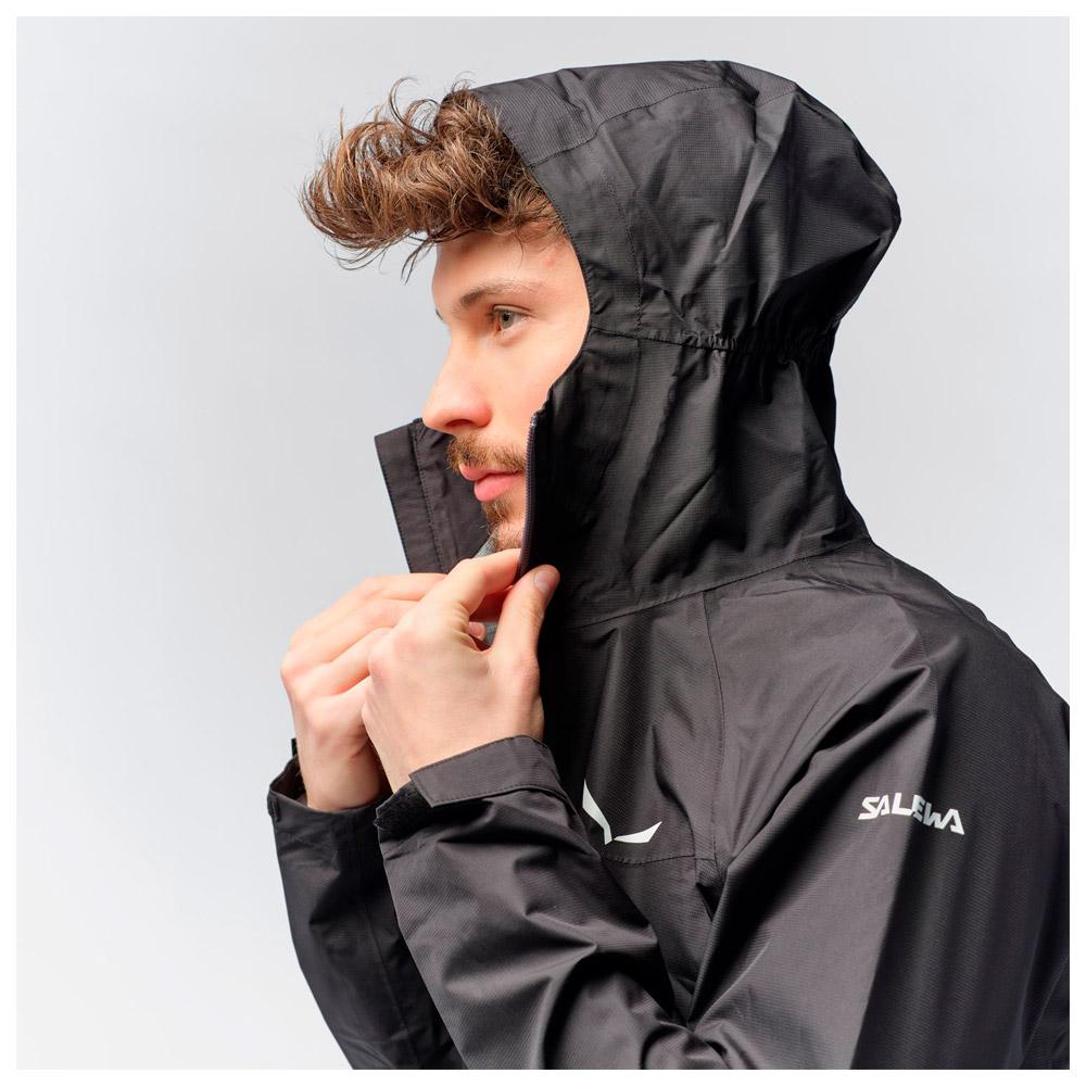 Veste de rando Salewa Puez Aqua Powertex Jkt M Black Out Ete 2022 Glisshop