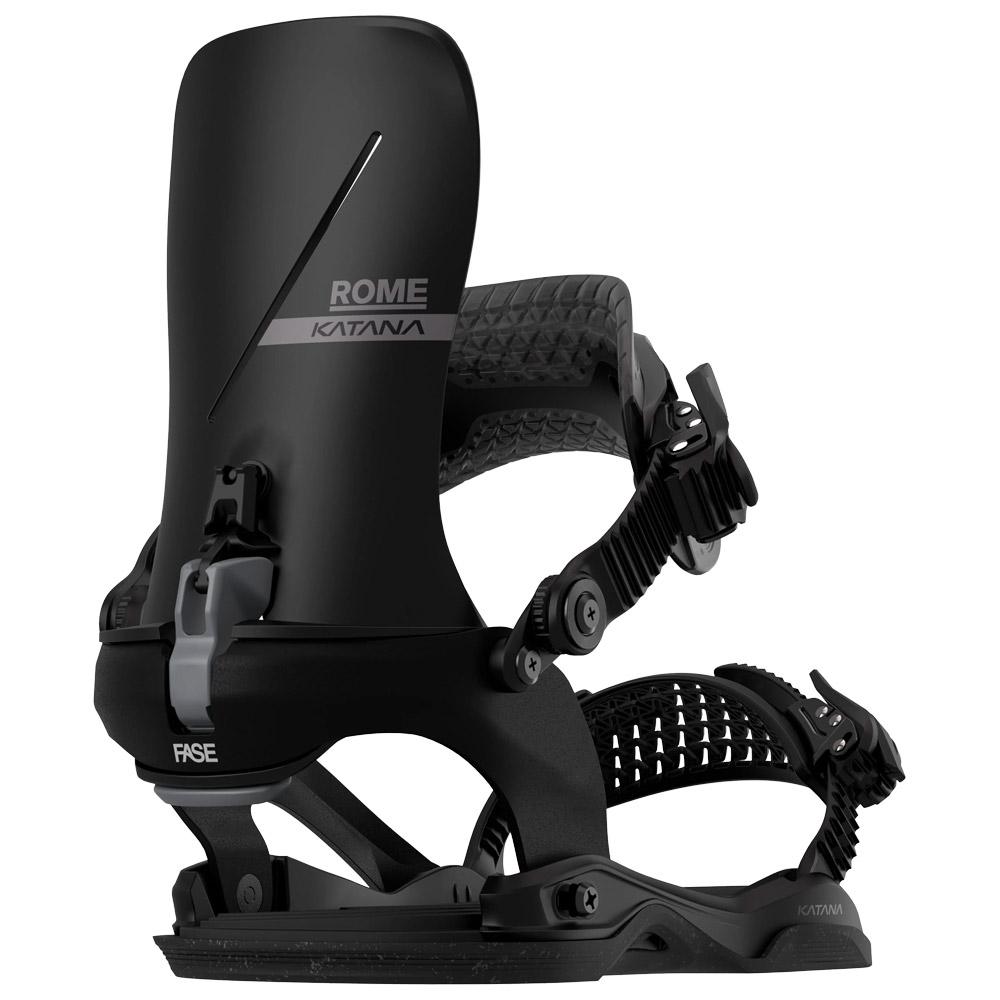 Rome - Katana Aw Fase Black Black - S - Snowboard binding
