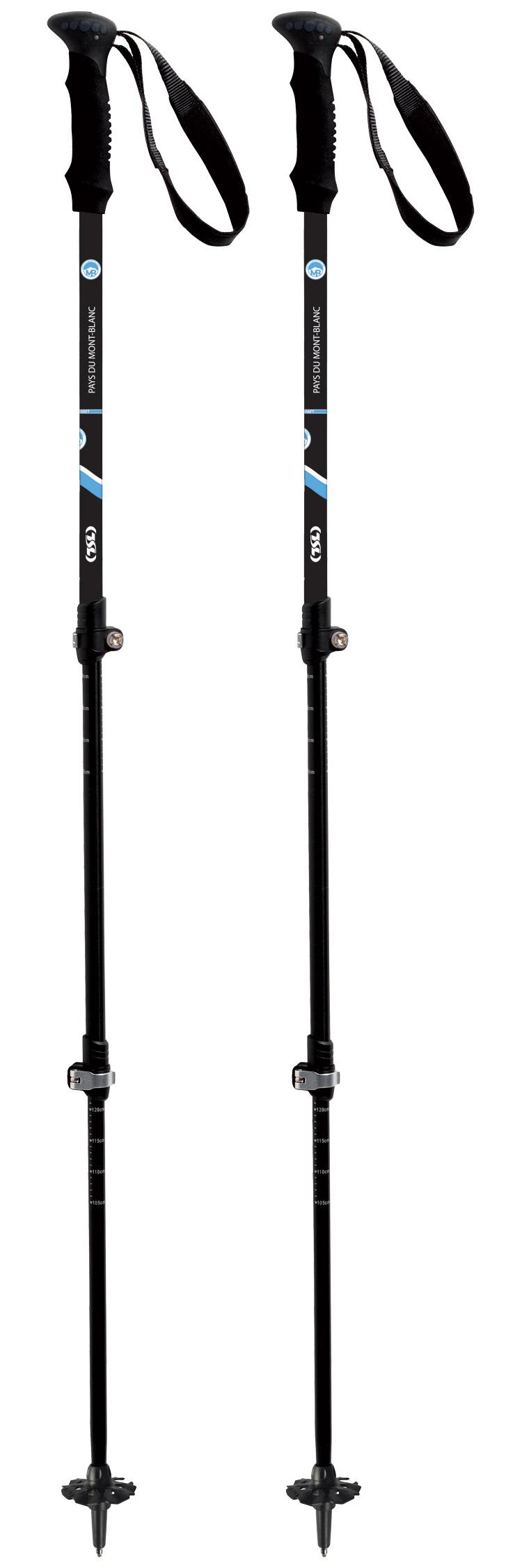 TSL - Country Alu 3 Light 63-135cm Pays Du Mont-Blanc - Poles