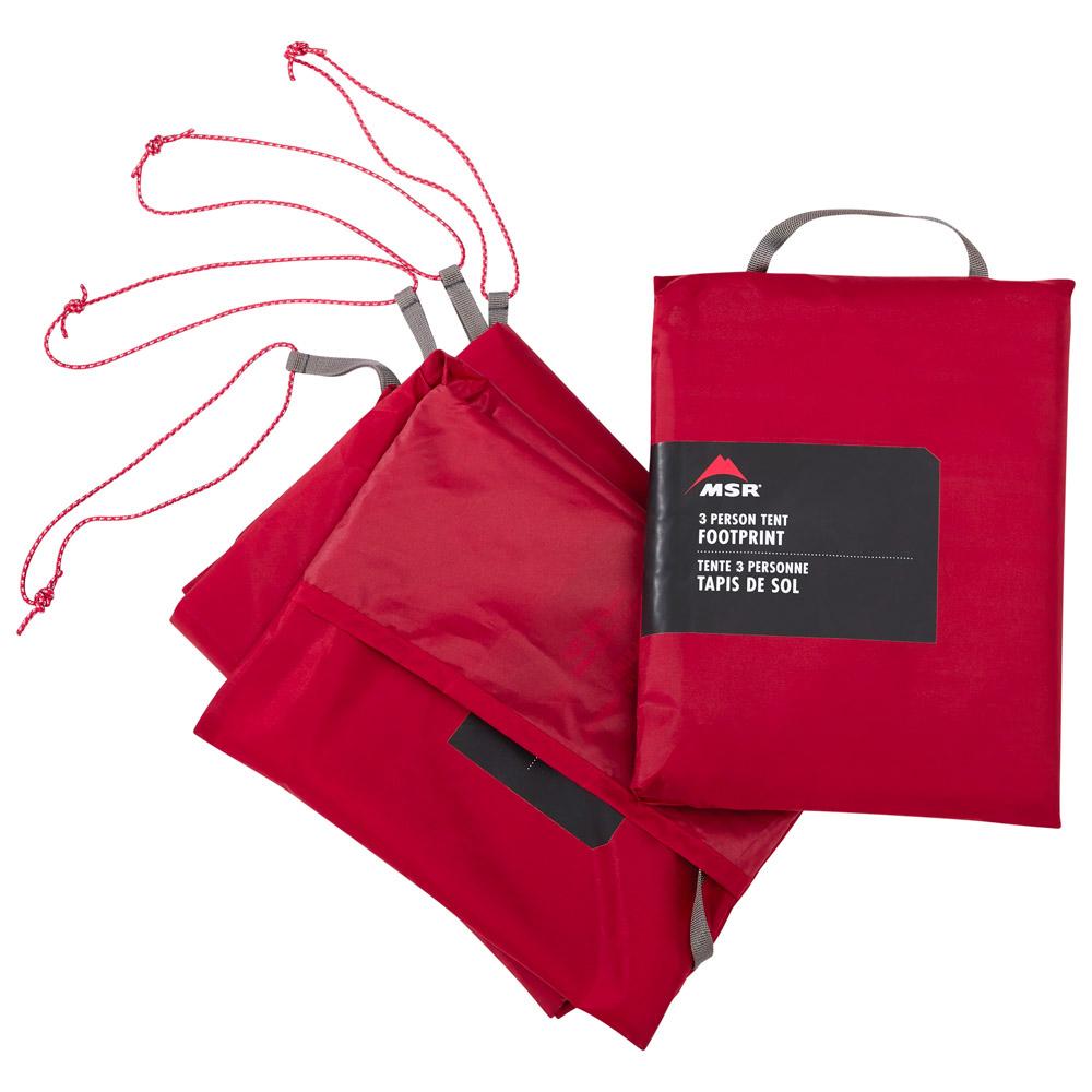 MSR - Footprint Universal 3 Person Large Red - Floor mat