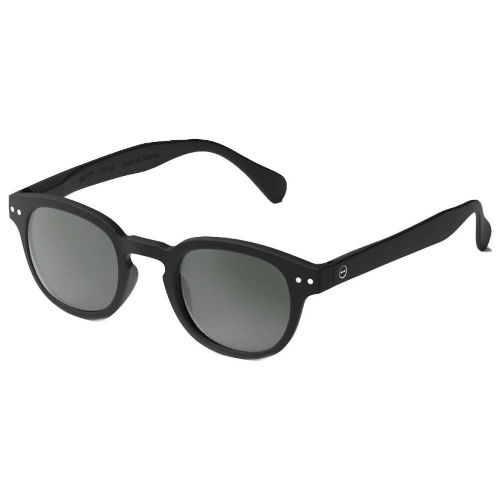 Izipizi - Sun #C Black Soft Grey - Sonnenbrille - Schwarz - Glisshop.de