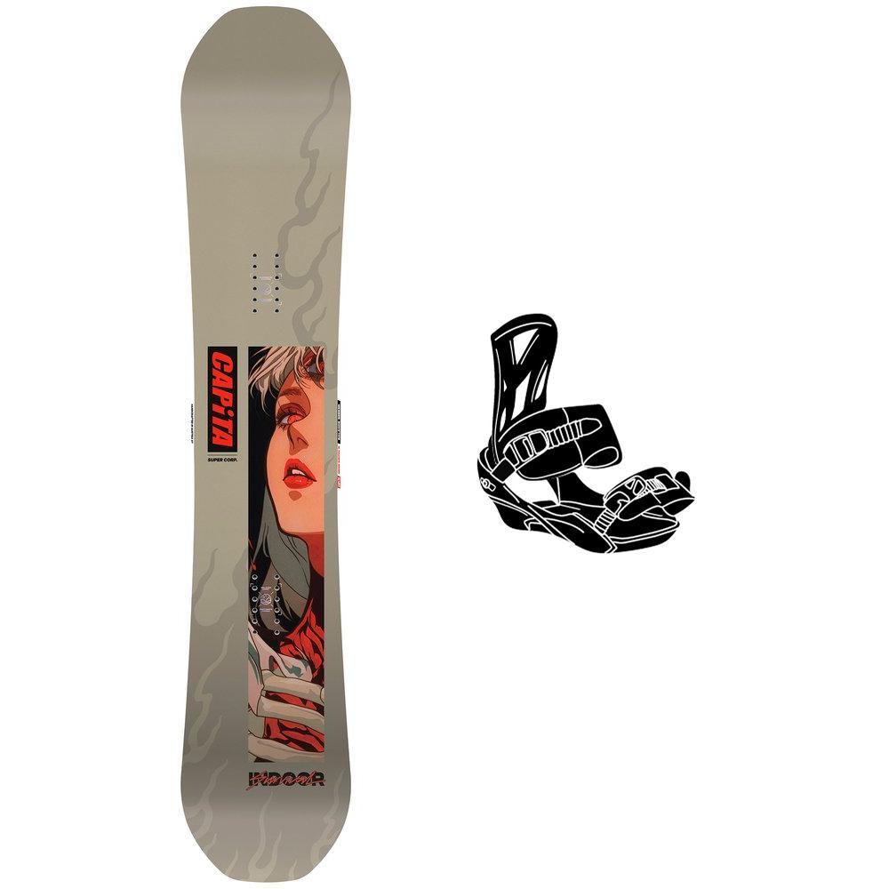 Capita - Pack Snowboard Indoor Survival - 160 + King - Snowboard