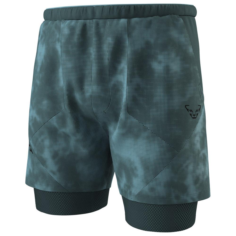 Dynafit - Trail Reflective 2in1 Cinder - L - Trail shorts