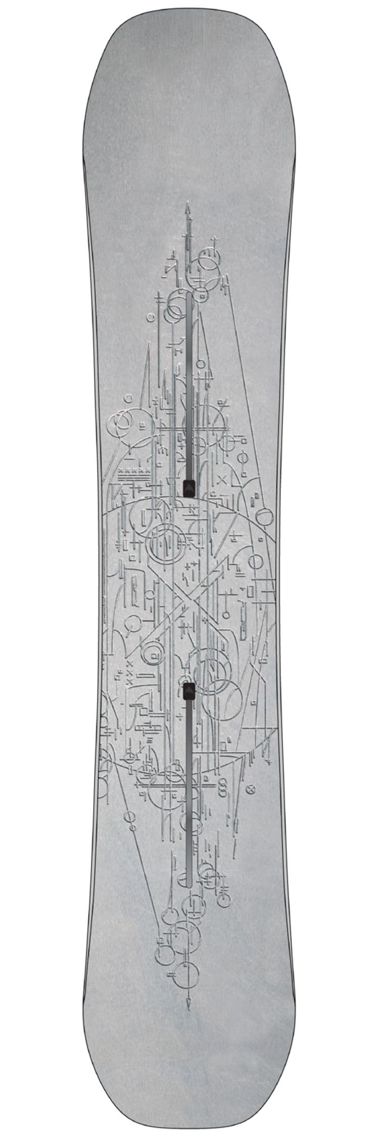 Burton - Pack Snowboard Custom X Etched - 156 + Mission - Snowboard