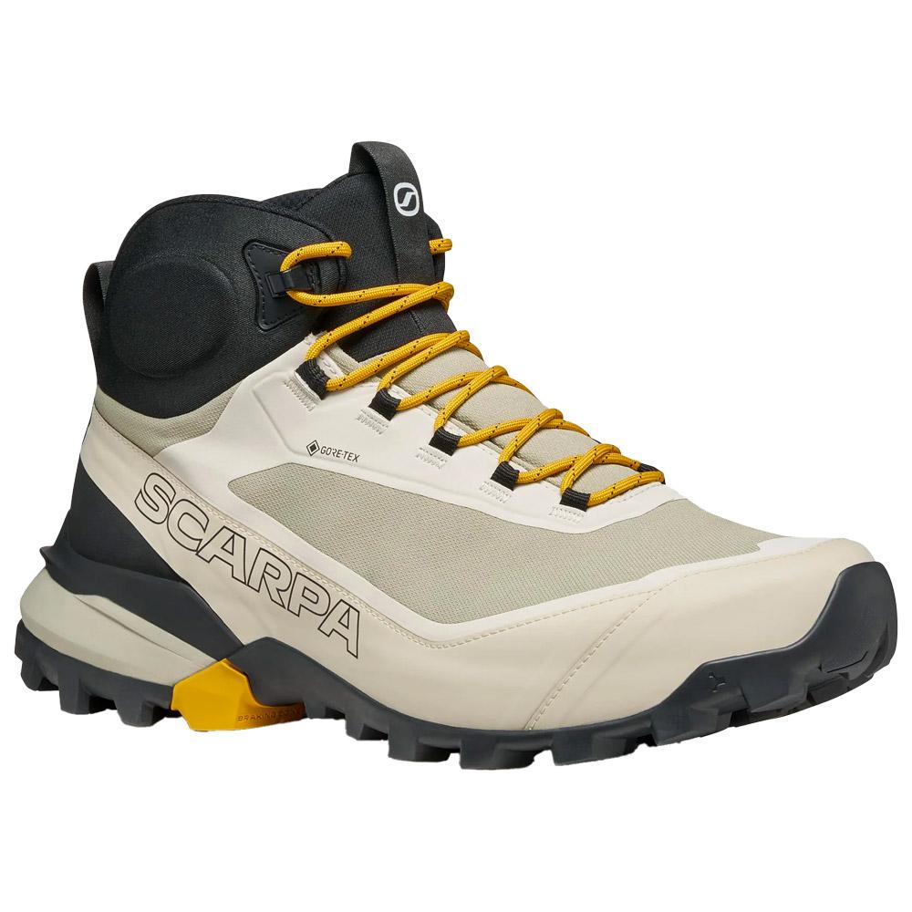 Scarpa - Ribelle Cross 2 Mid Gore-Tex Fog Lemon Curry - 44 - Fast-Hikingschuhe - Größe 44 - Fog Lemon Curry - Herren - Glisshop.de