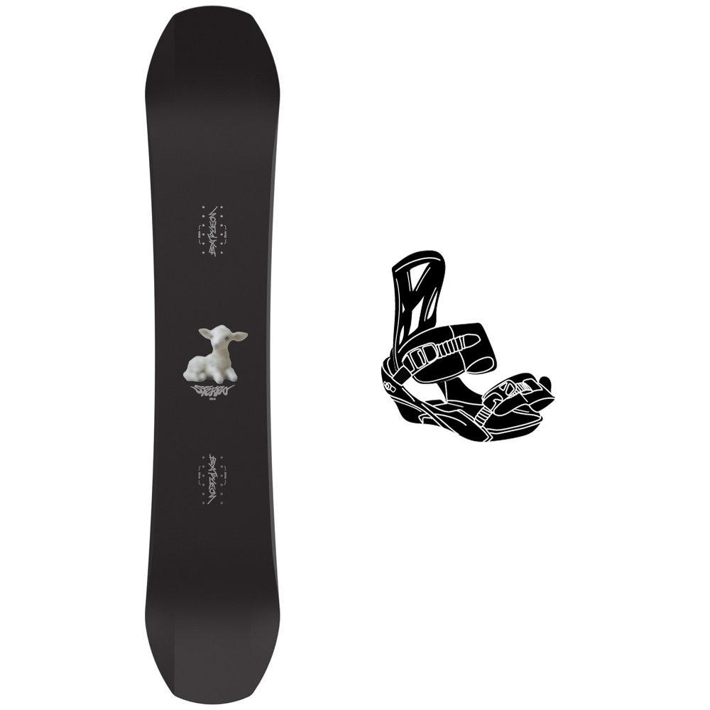 Bataleon - Snowboard-Set Men's Stereo + Bdg - Snowboard