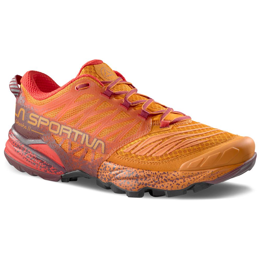 La Sportiva - Akasha II Hawaiian Sun Redwood - 45.5 - Trailrunning-Schuhe