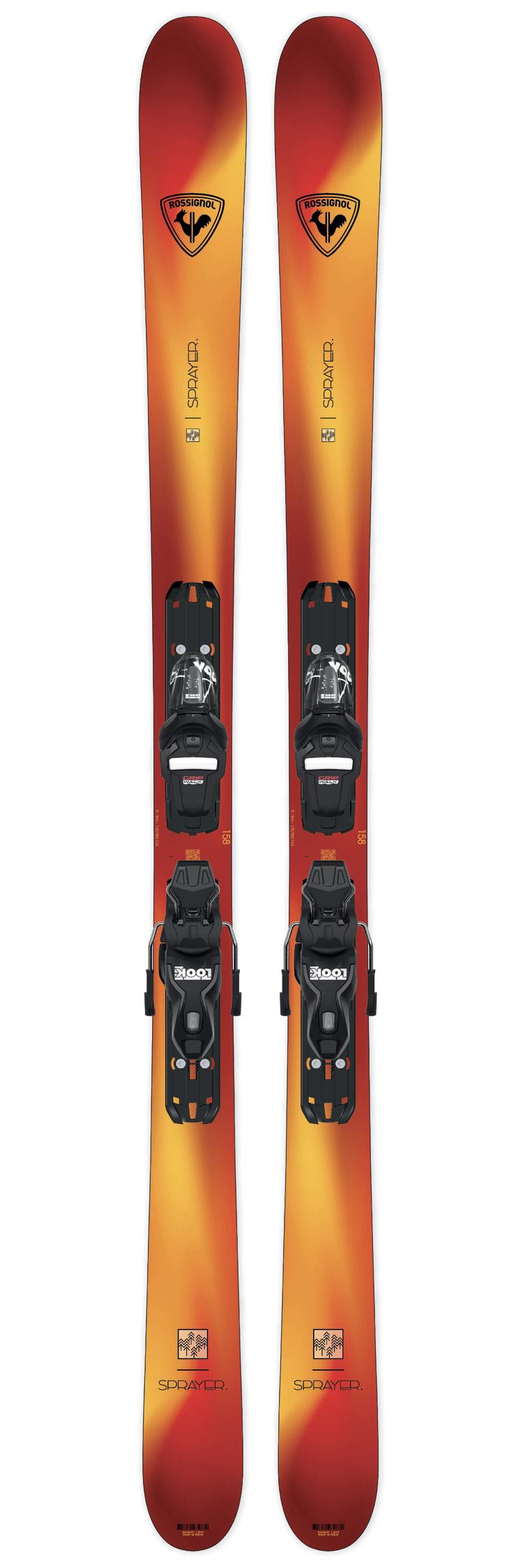 Rossignol Alpine ski set Sprayer Pro Xpress + bindings - Winter