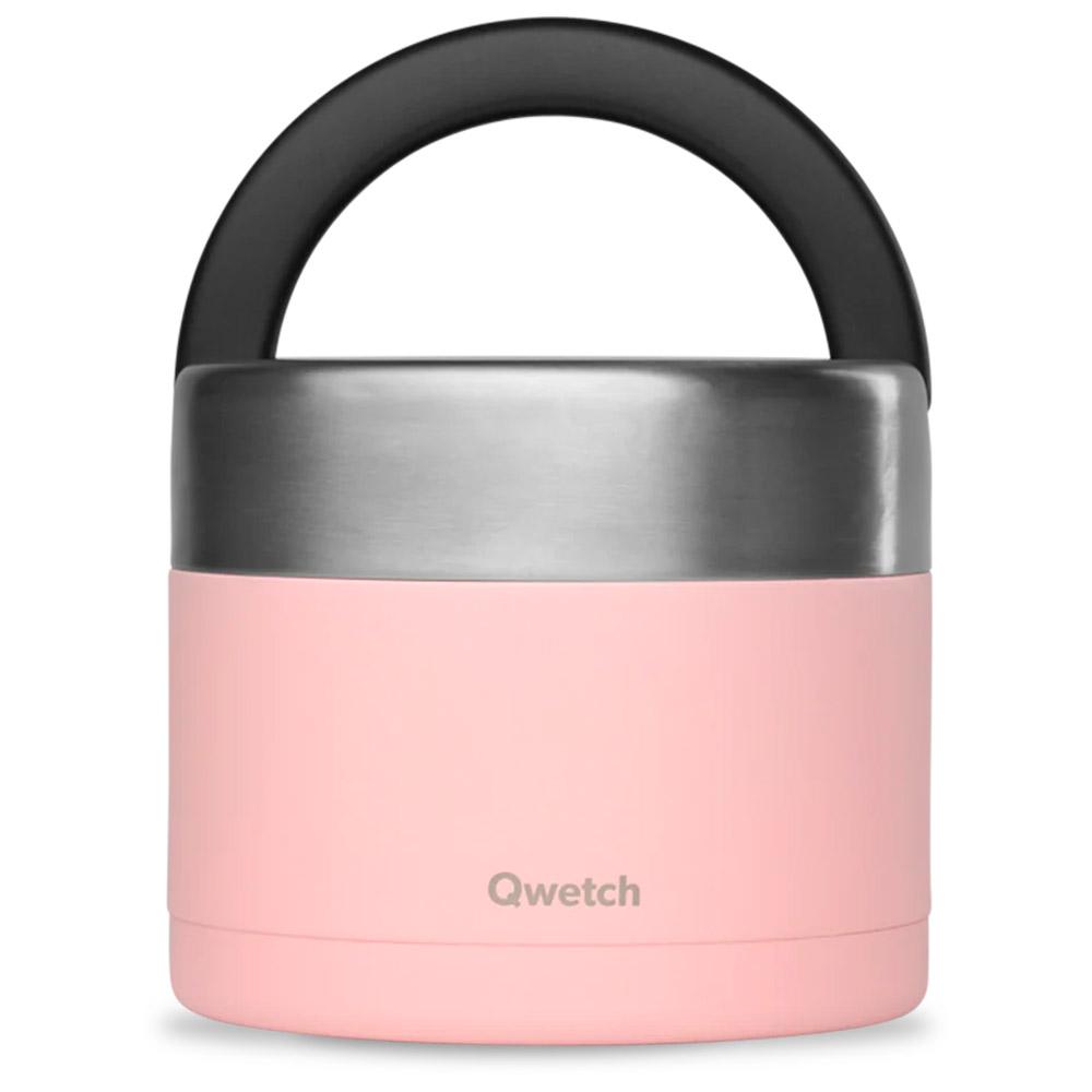 Qwetch - Lunch Box Isotherme 850 ml Matt Rose Pastel - Lunch box