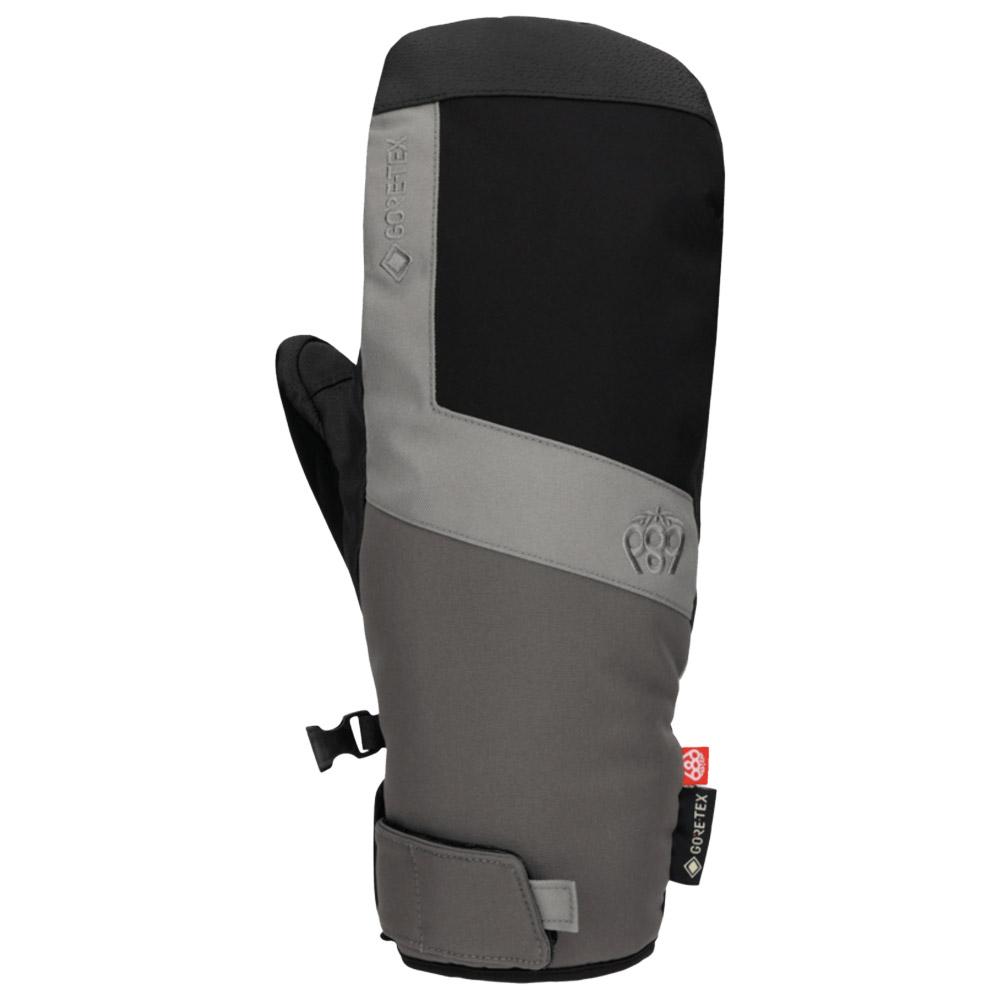 686 - Gore-tex Linear Under Cuff Mitt Charcoal - S - Mitten