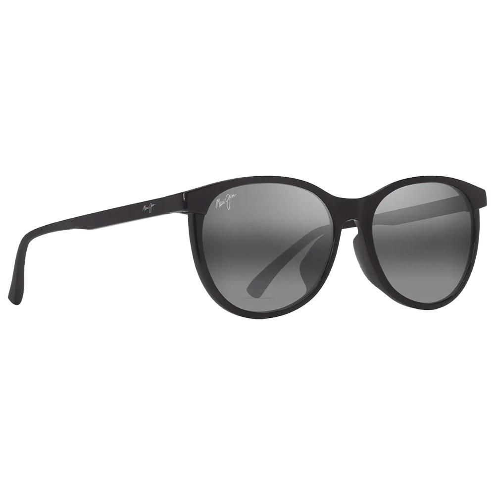 Maui Jim - Alahee Shiny Black Neutral Grey Minéral Superthin - Sunglasses