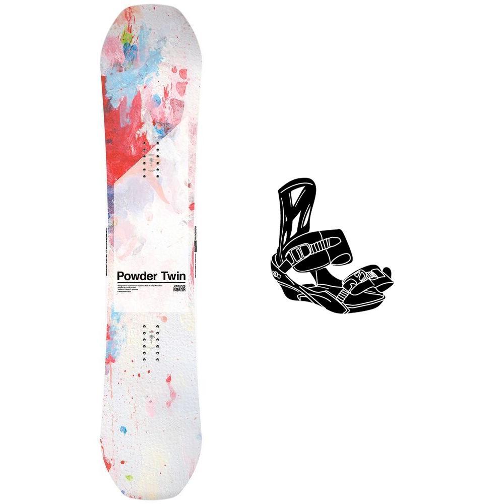 Capita - Snowboard set Powder Twin + Fix - Snowboard