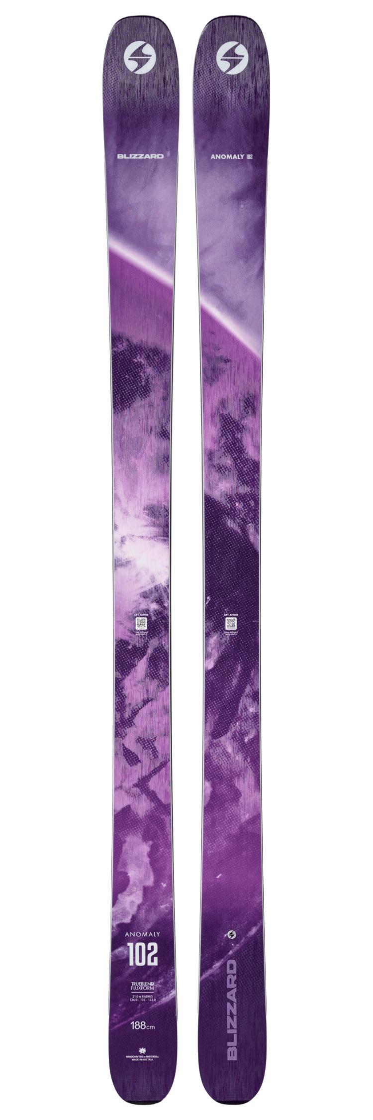 Blizzard - Pack Ski Anomaly 102 - 188 + 11.0 TP 110mm White - Ski