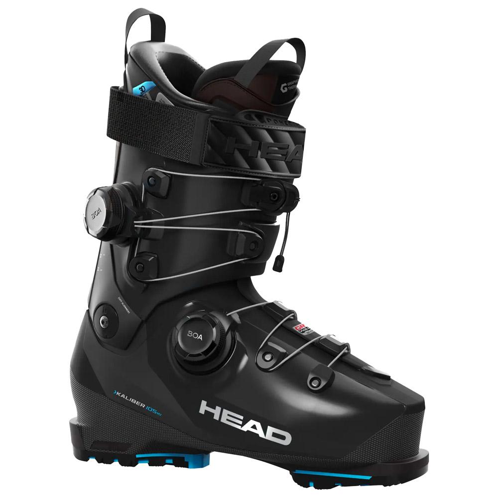 Head - Kaliber 105 W Mv Gw Boa2 Black Turquoise - 26-26.5 - Ski boots
