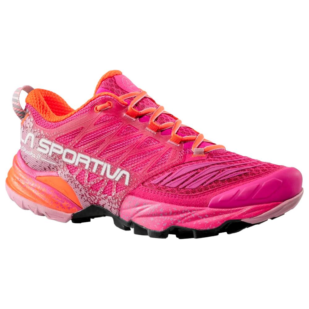 La Sportiva - Akasha II Woman Springtime Cherry Tomato - 37.5 - Trailrunning-Schuhe - Größe 37.5 - Springtime Cherry Tomato - Damen - Glisshop.de