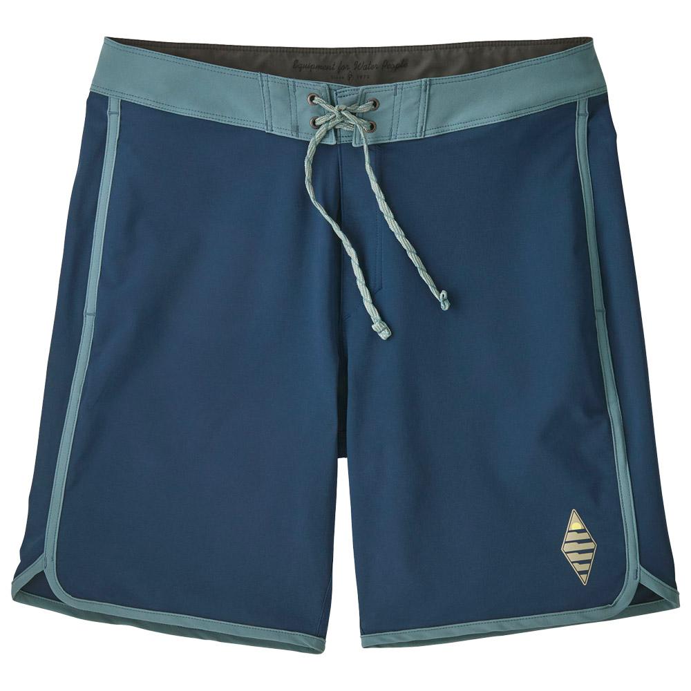 Patagonia - M's Hydropeak Side Shore Boardshort 18' Blue Sage - 32 - Boardshorts