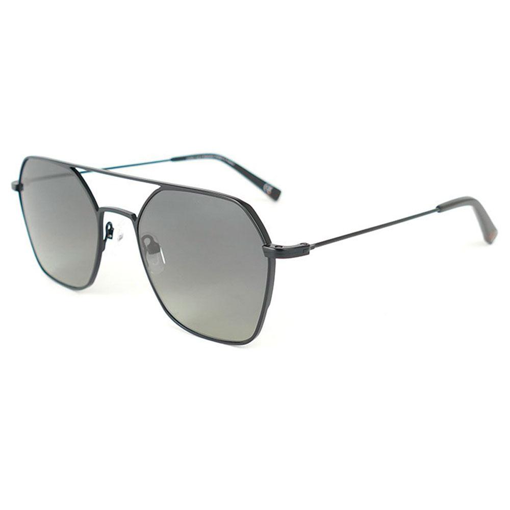 Binocle Eyewear - Lewis Black Mat Gradient Grey Polarized - Sunglasses