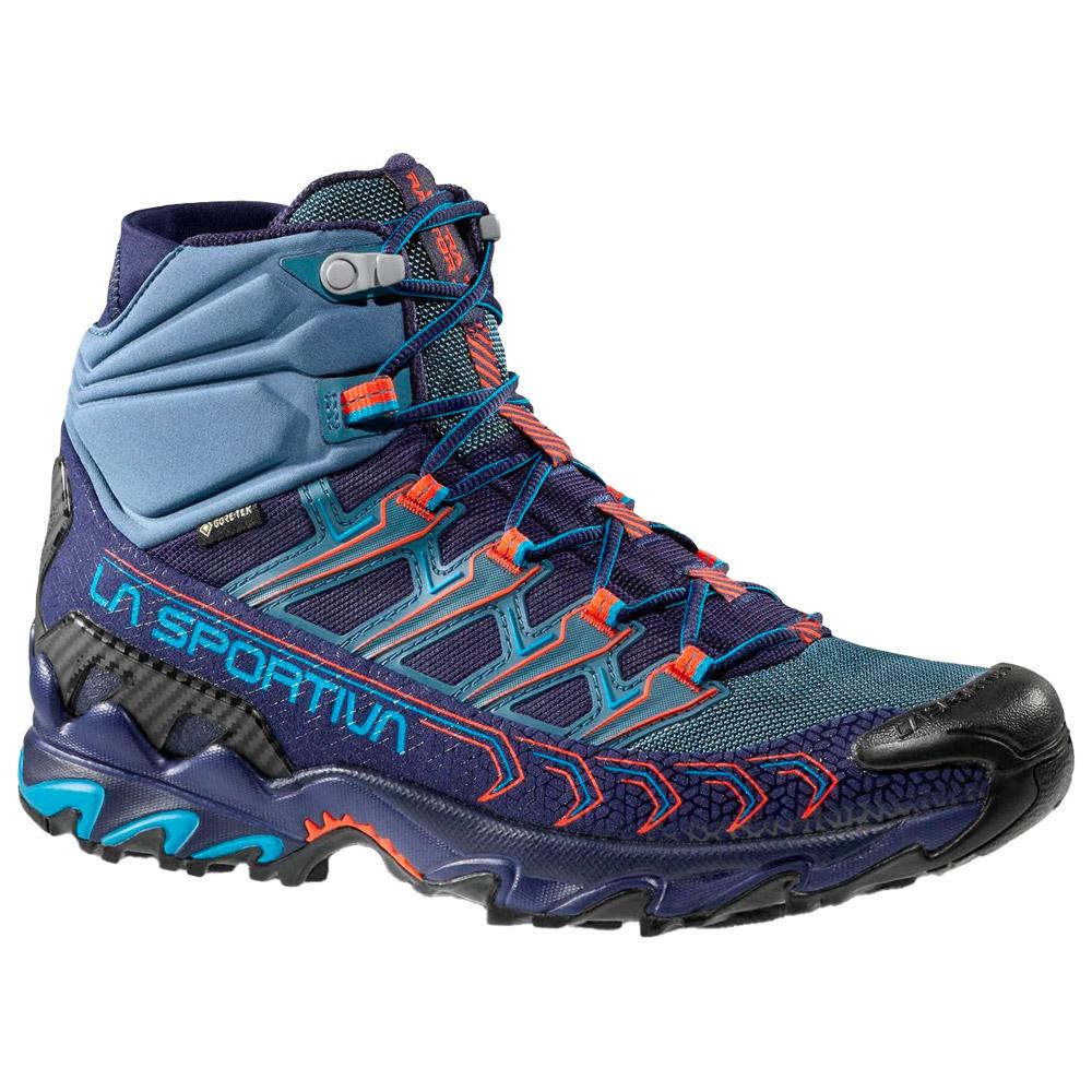 La Sportiva - Ultra Raptor II Mid Gore-Tex Deep Sea Hurricane - 43.5 - Hiking shoes