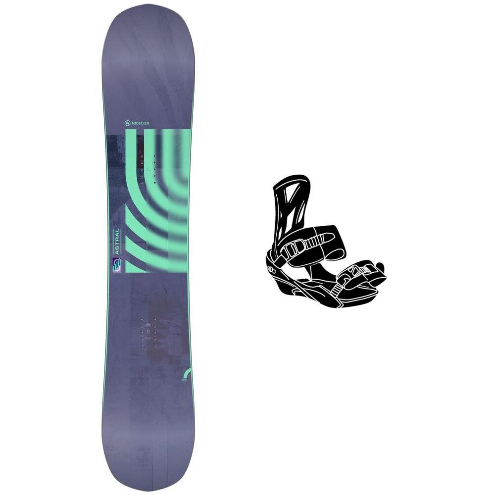 Nidecker - Snowboard set Astral + bindings - Snowboard
