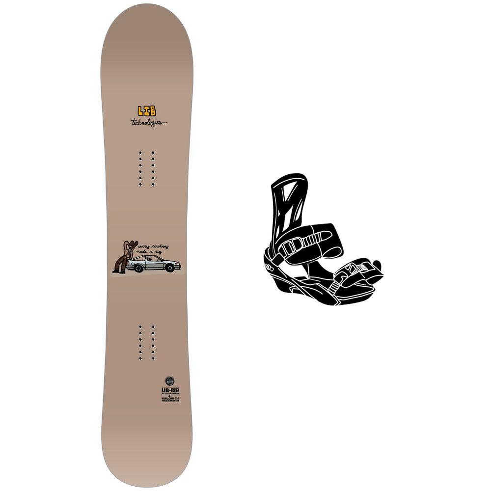 Lib Tech - Snowboard-Set Lib Rig + Bdg - Snowboard