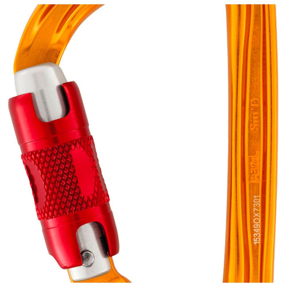 Mousqueton Petzl Sm'd Screw-Lock | Verrouillage Sécurité Pour Escalade Et Alpinisme