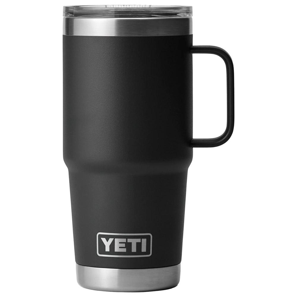 Yeti - Rambler 20 Oz (591 ml) Travel Mug Black - Mug - Schwarz - Glisshop.de