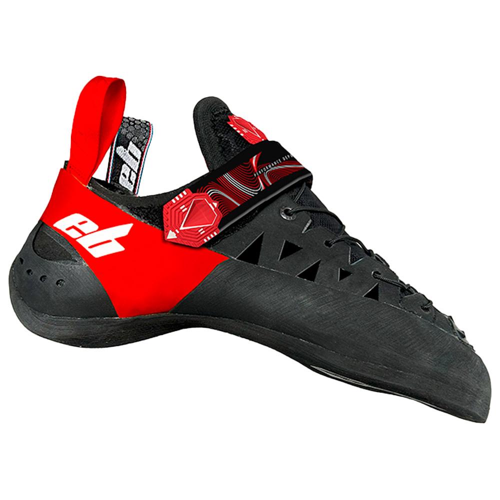 EB - Jarvis Lace Noir Rouge - 37.5 - Climbing shoes