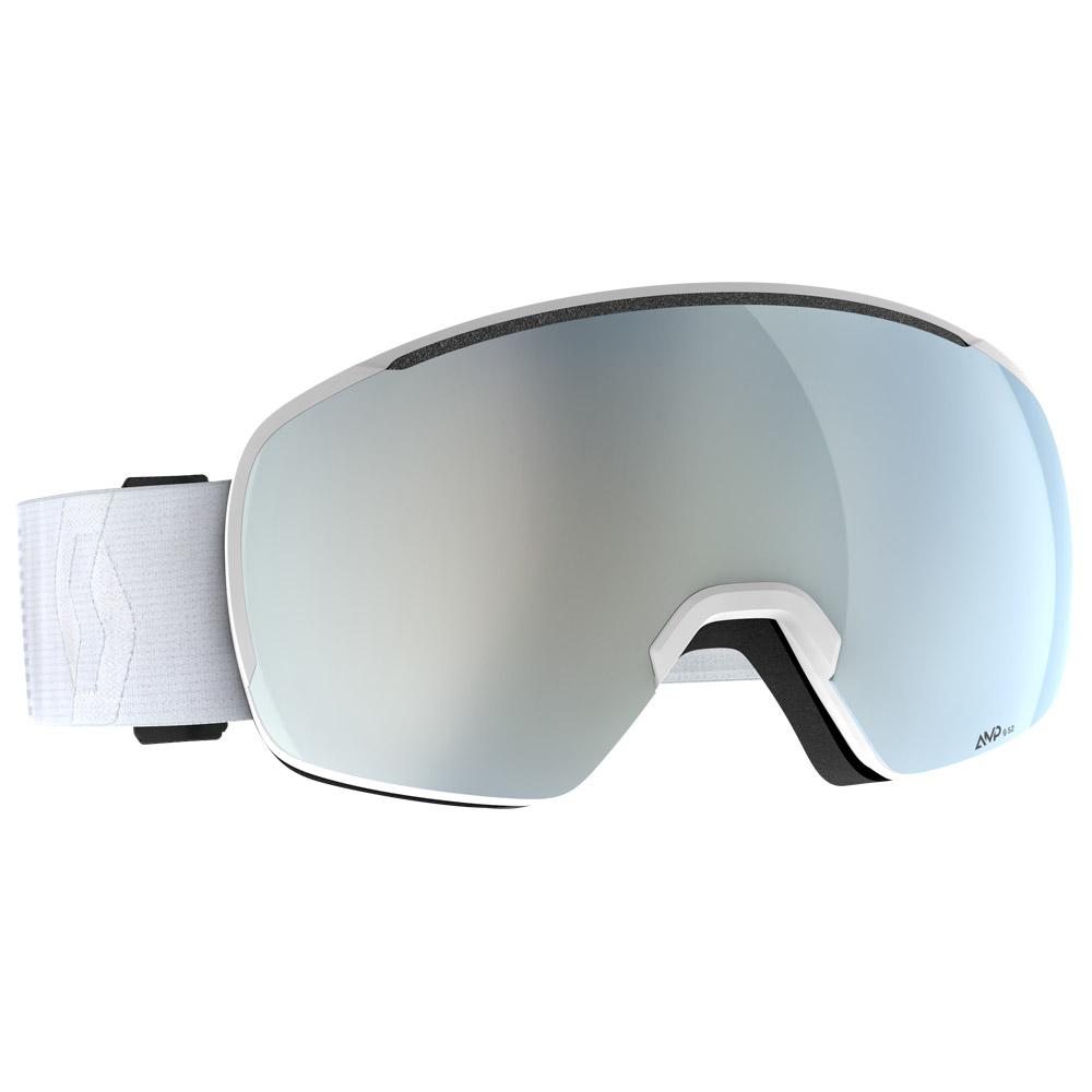Scott - Sphere Otg Mineral White Amp White Chrome - Skibrille - Weiß - Glisshop.de