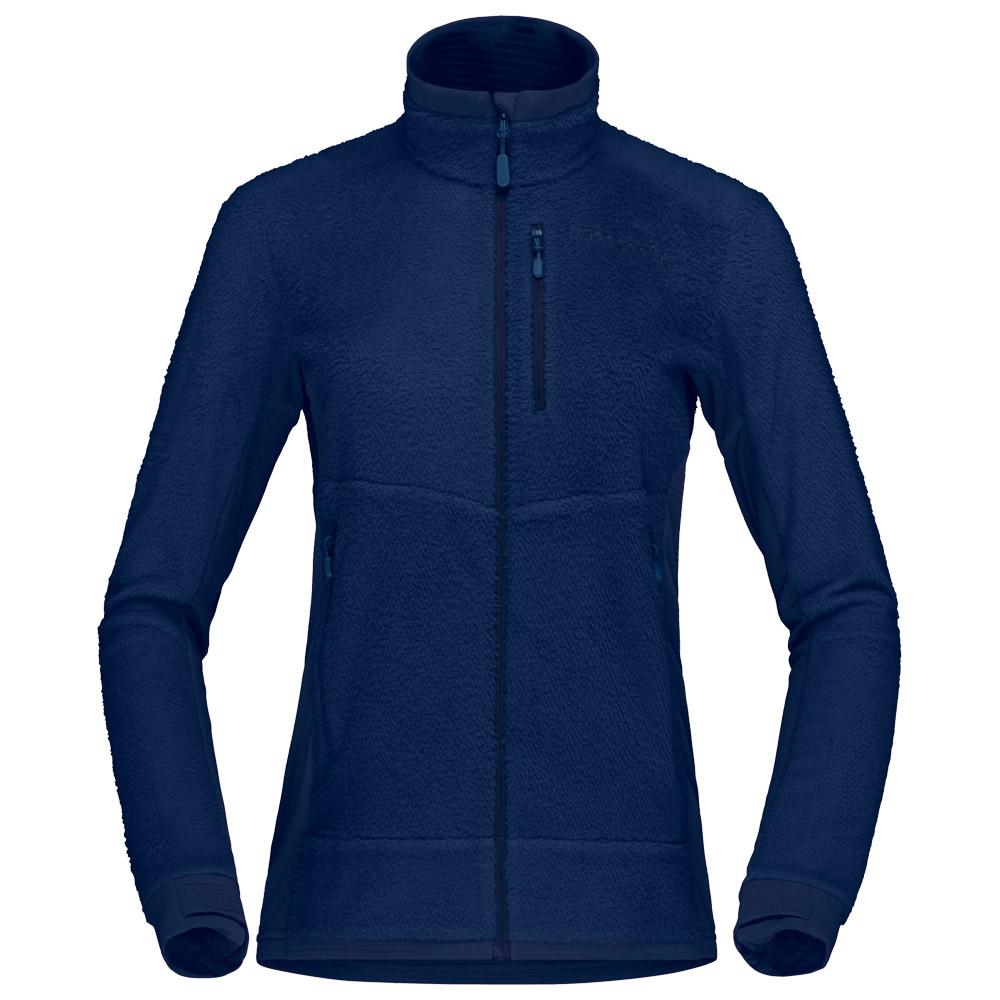 Norrona - Falketind Warm 1 Active W's Indigo Night - M - Fleece - Größe M - Indigo Night - Damen - Glisshop.de