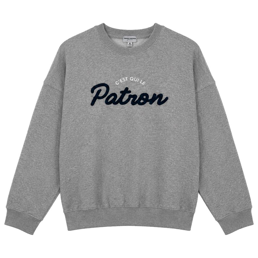 French Disorder - Clyde Patron Tricotin Heather Grey - XL - Sweatshirt