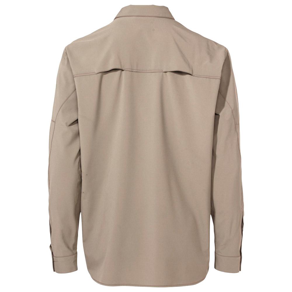 Chemise Rohan Barbuda Check Homme, Manches Courtes, Polyester, Contrôle Humidité, UV, Séchage Rapide, Motif écossais Marron/jaune, Taille S