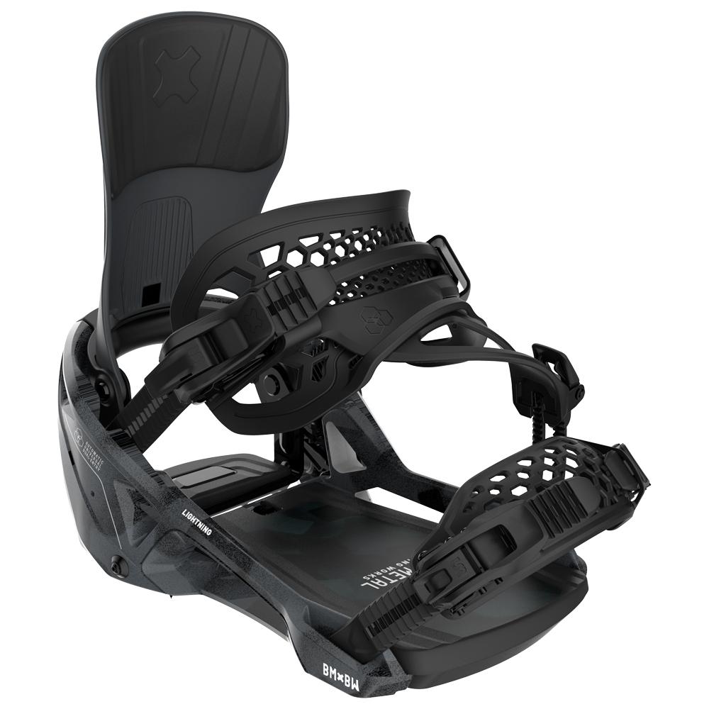 Bent Metal - Lightning Supermatic Black - M - Snowboard binding