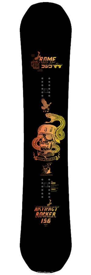 中古 15/16 ROME SDS FREE ROCKER 138cm FLUX ビンディング付き