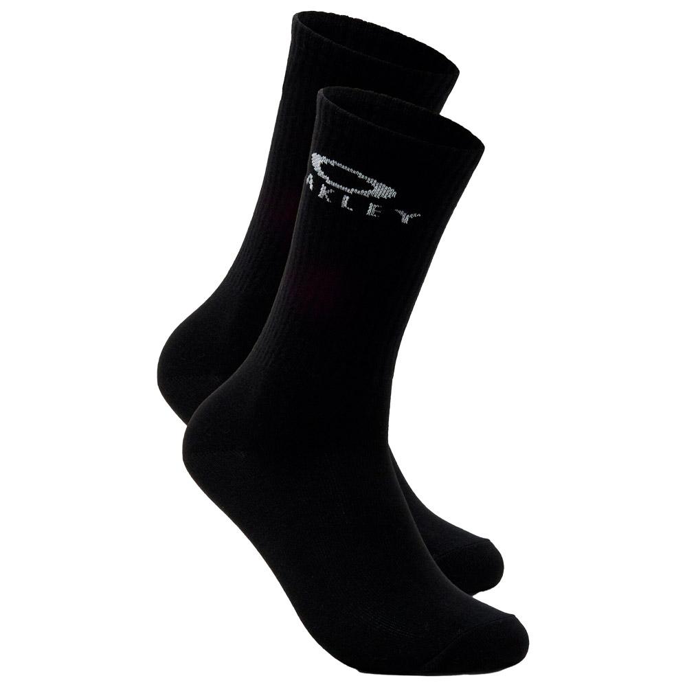 Oakley - Ellipse Logo 3 Pcs Blackout - L - Socks