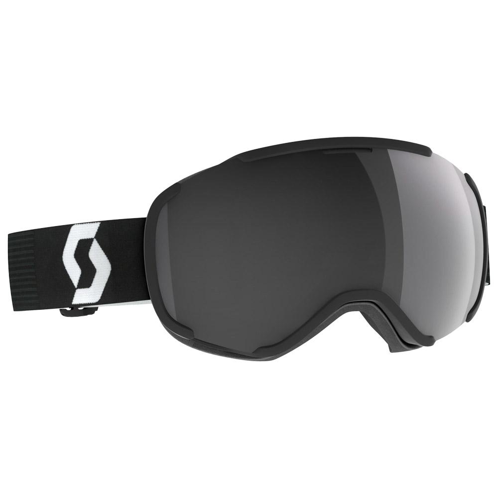 Scott - Faze II Mineral Black White Solar Black Chrome - Skibrille - Schwarz - Glisshop.de