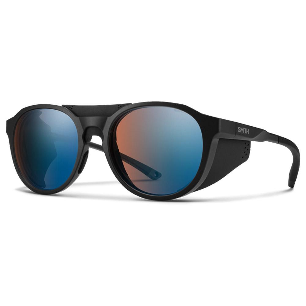Smith Sunglasses Venture Matte Black Chromapop Glacier Photochromique Copper Blue Mirror Summer 2024 Glisshop