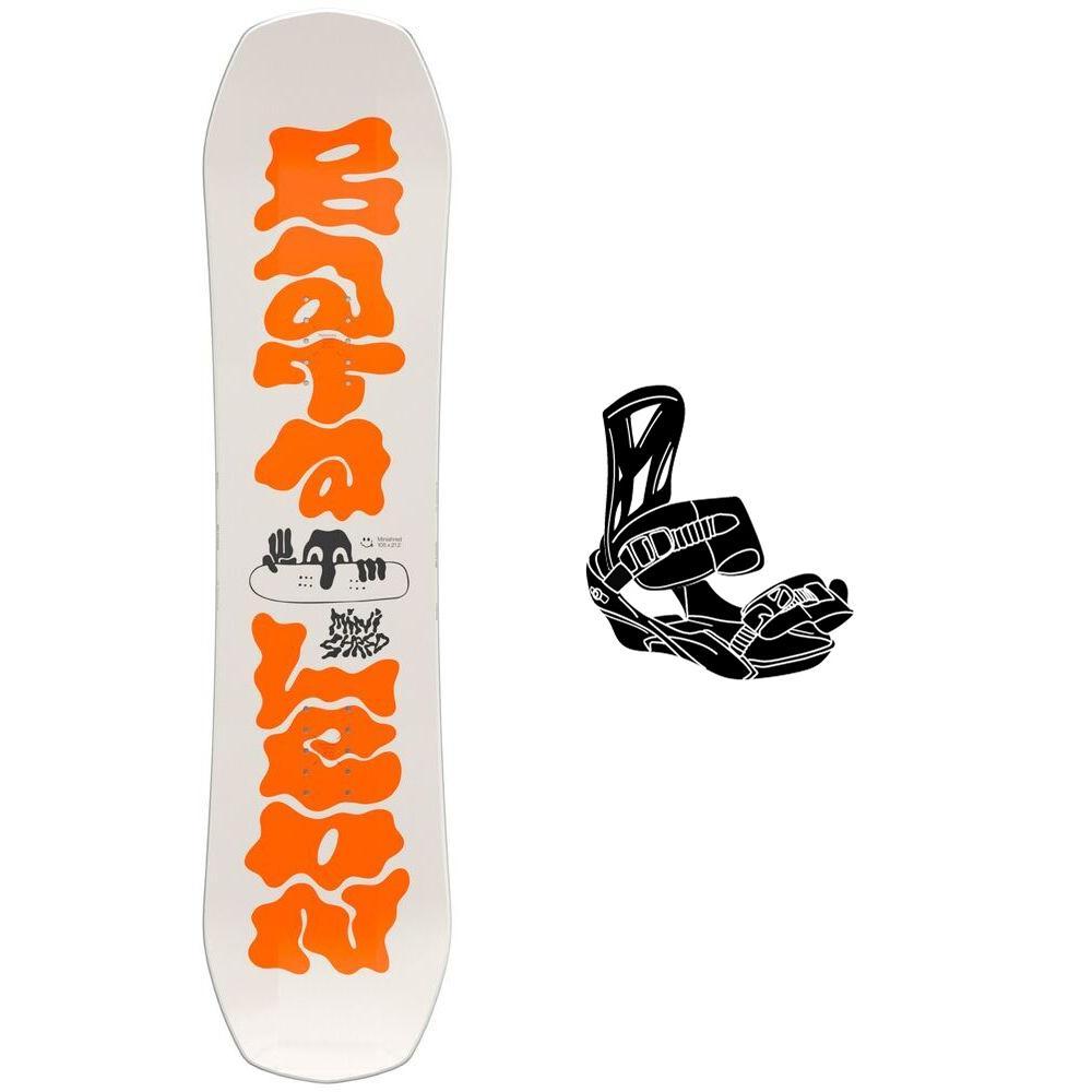 Bataleon - Snowboard-Set Minishred + Bdg - Snowboard - Rot - Glisshop.de